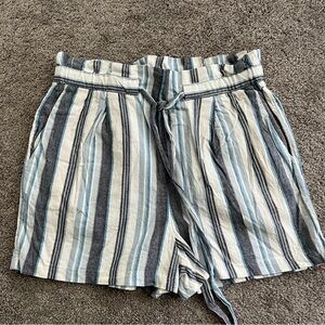 Express “paper bag” shorts